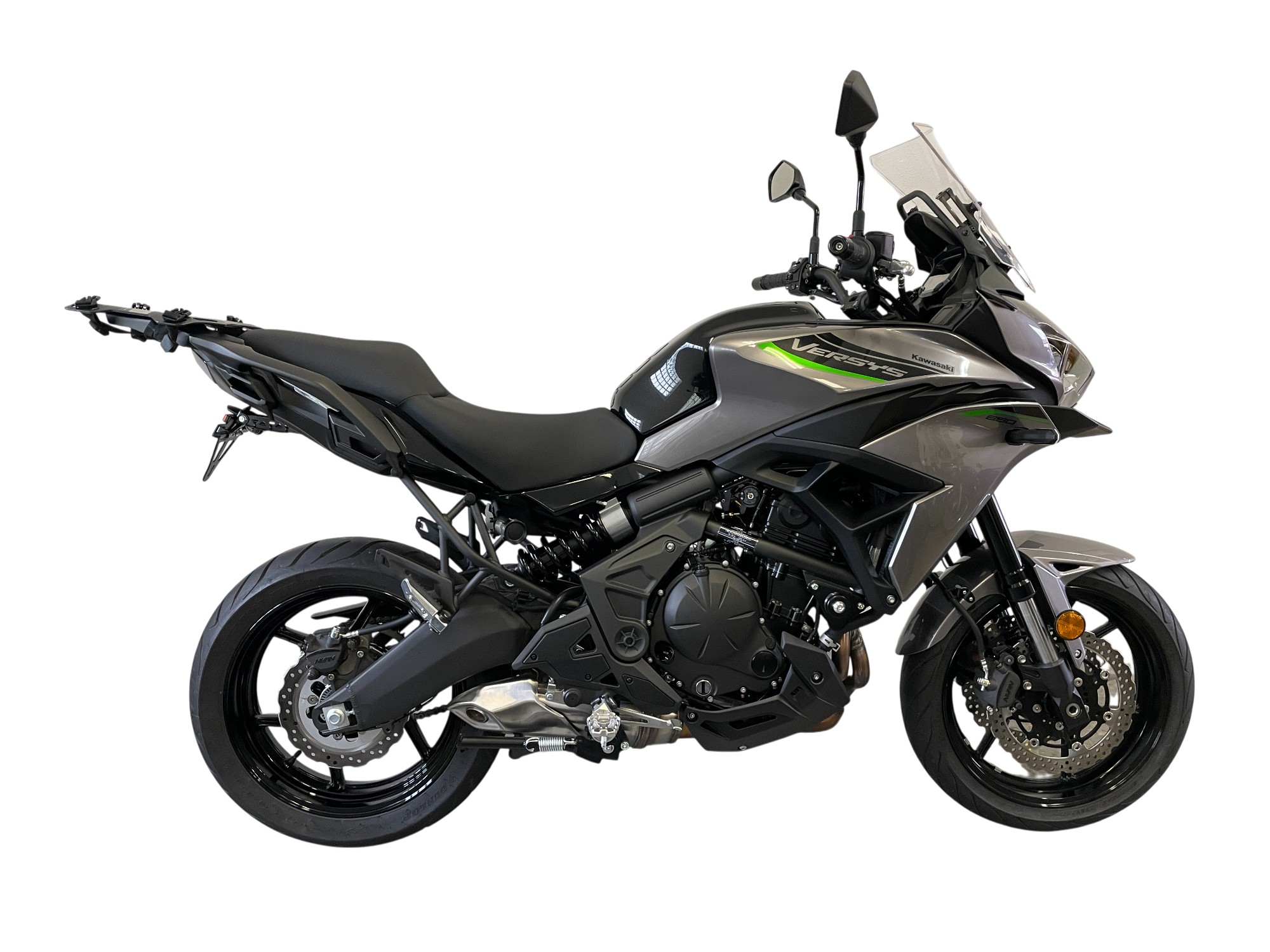 Soporte de matrícula alpha Technik para Kawasaki Versys 650, Tipo LE650E / LE650H / LE650J, a partir del año de modelo 2015-