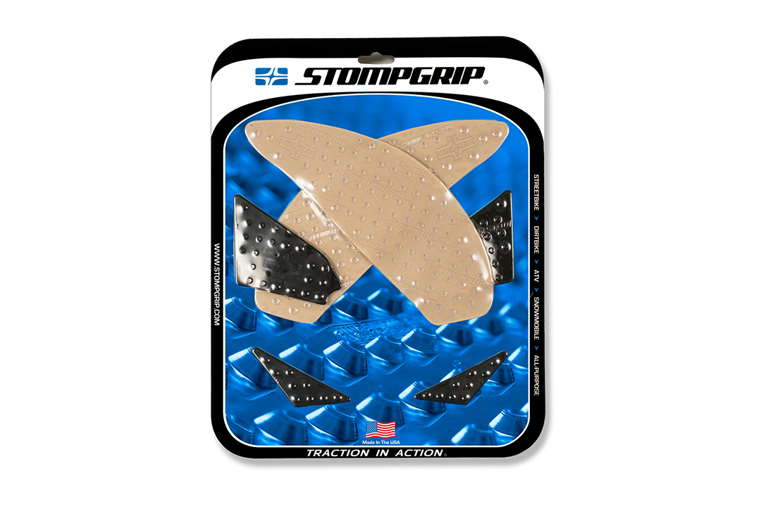 Stompgrip híbrido, Volcano, para Suzuki GSR750, 2012-2015, GSX-S 750, 2015-2016