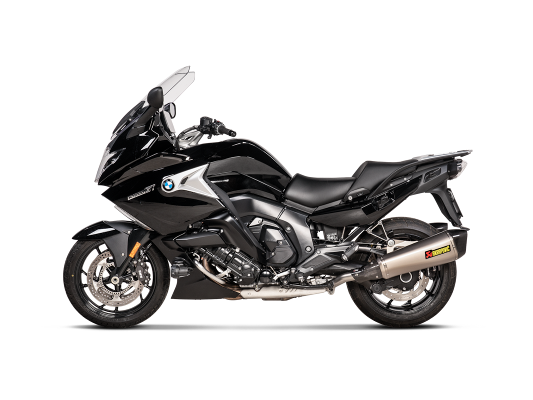 Silenciador Akrapovic Slip-On Line (Titanio) para BMW K1600GT/GTL año modelo 2025-2025