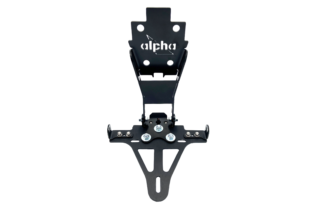 Soporte de matrícula alpha Technik para Suzuki GSX-S1000 y GSX-S950, Tipo WEK0, WEK1, WEK2, Año del modelo 2021-