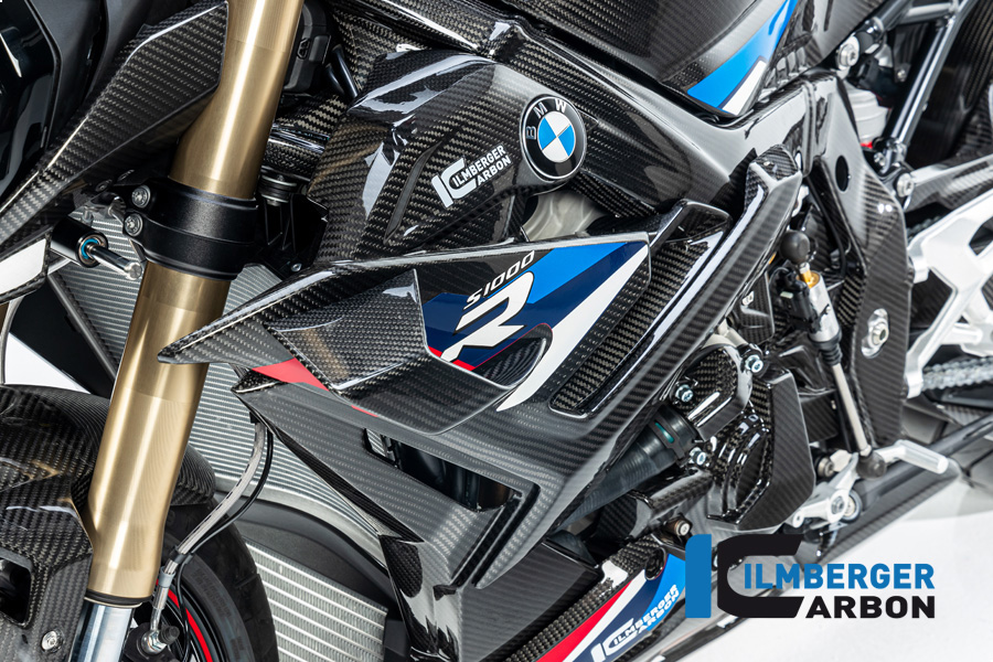 Winglet de Carenado de Carbono Ilmberger lado izquierdo, brillante, BMW S1000R 2021-