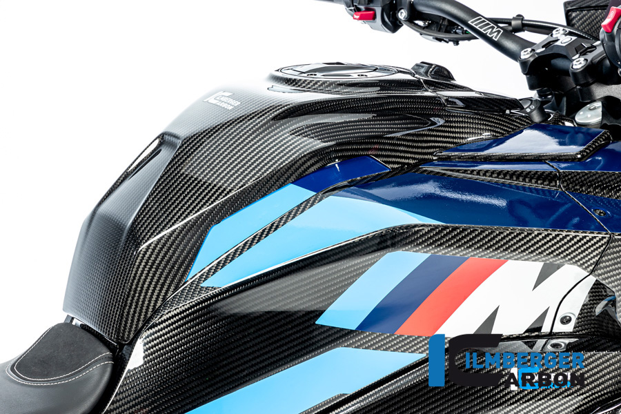 Ilmberger Carbon Adventure depósito de gasolina (Juego), brillante, BMW S1000XR 2020- M1000XR 2024-