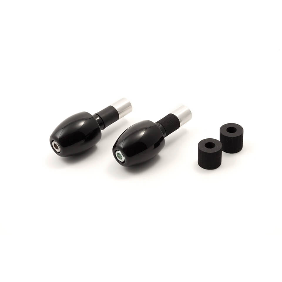 LSL manillar pesos elípticos, acero, para diámetro interior de 14/18 mm, negro
