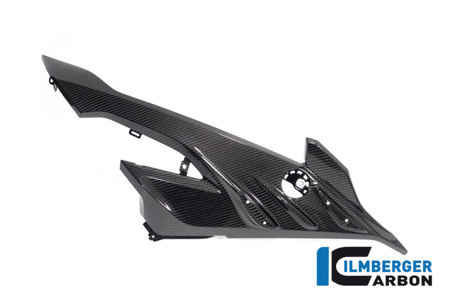 Panel lateral de carenado de carbono Ilmberger lado derecho, brillante, BMW S1000RR 2023-