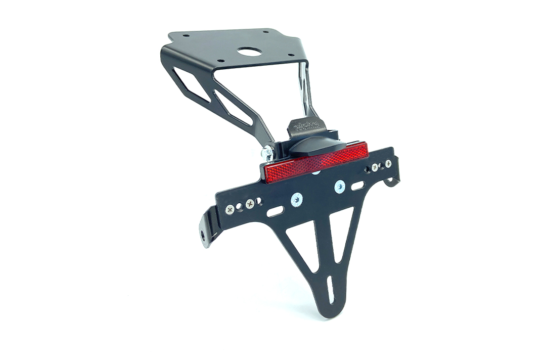 Soporte de matrícula alpha Technik para Kawasaki Z650RS año de modelo 2022-