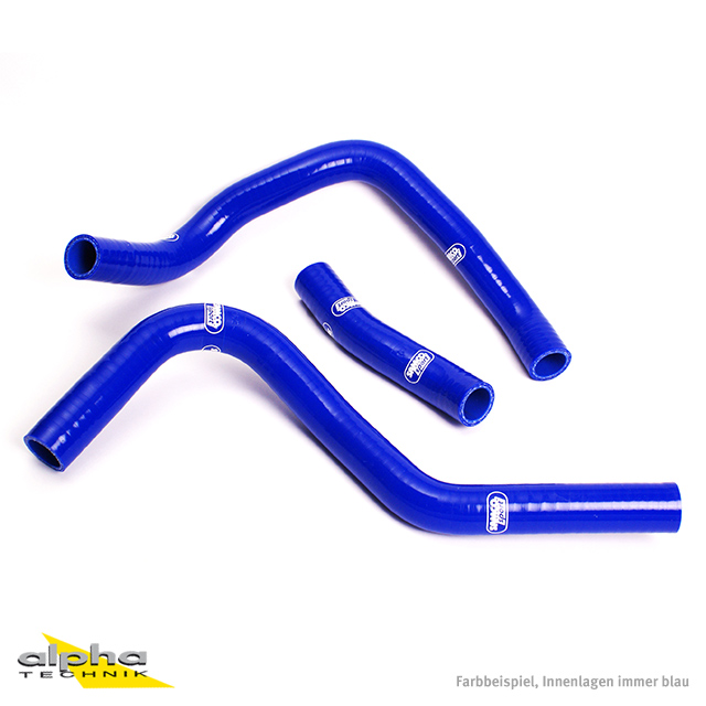 Kit de mangueras de silicona SAMCO SPORT azul para Suzuki GSXR1000 año del modelo 2001-2004