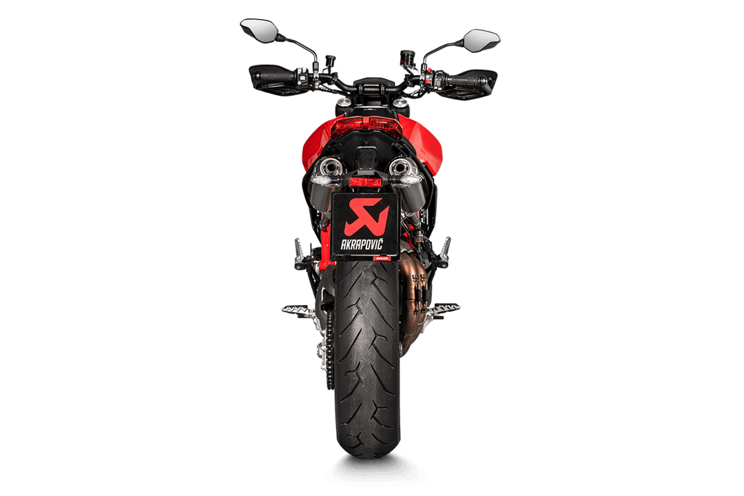 Escape Akrapovic Slip-On Line (Titanio) para Ducati Hypermotard 950 /SP a partir del año de modelo 2019-
