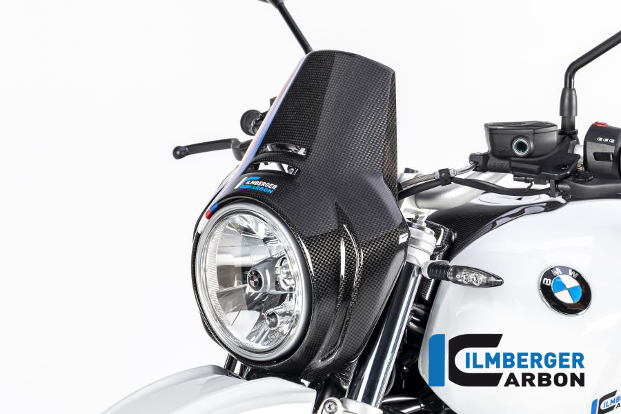 Ilmberger Carbon Carenado faro, brillante, BMW R nineT Urban GS 2016-