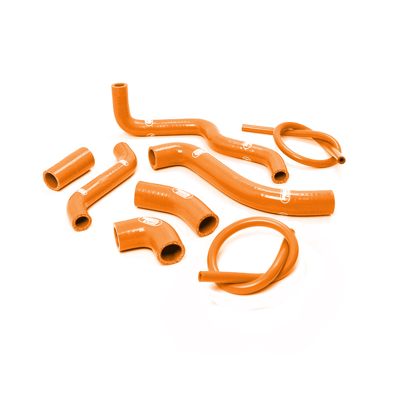 SAMCO SPORT Kit de mangueras de silicona naranja para Aprilia RSV1000 RSV1000 Tuono año de modelo 1998-2005