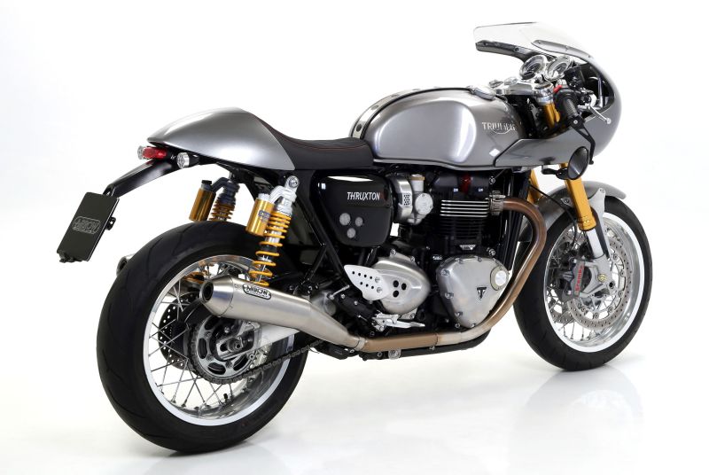 ARROW Par de Escapes PRO RACING para Triumph Thruxton1200 2016- / Speed Twin 2019- de Acero Inoxidable