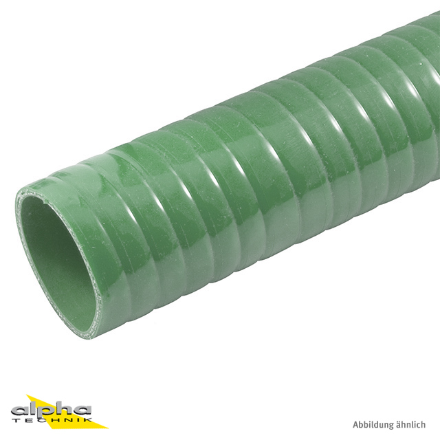 SAMCO SPORT Manguera de silicona Superflex B.R. verde, diámetro interior 25 mm, longitud 2m