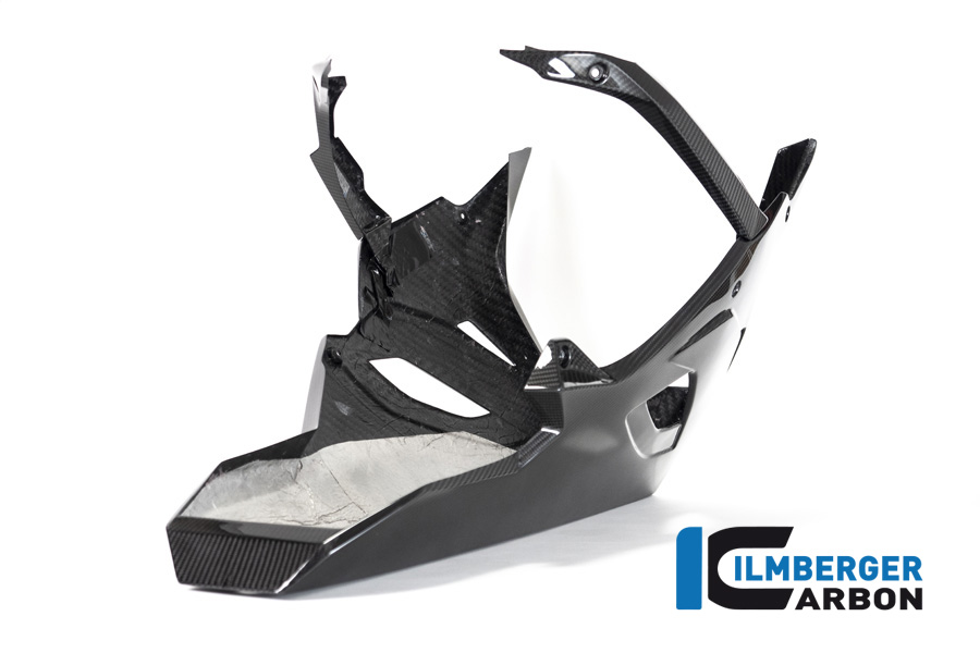 Subcarenado de Carbono Ilmberger para Escape de Competición, Carbono