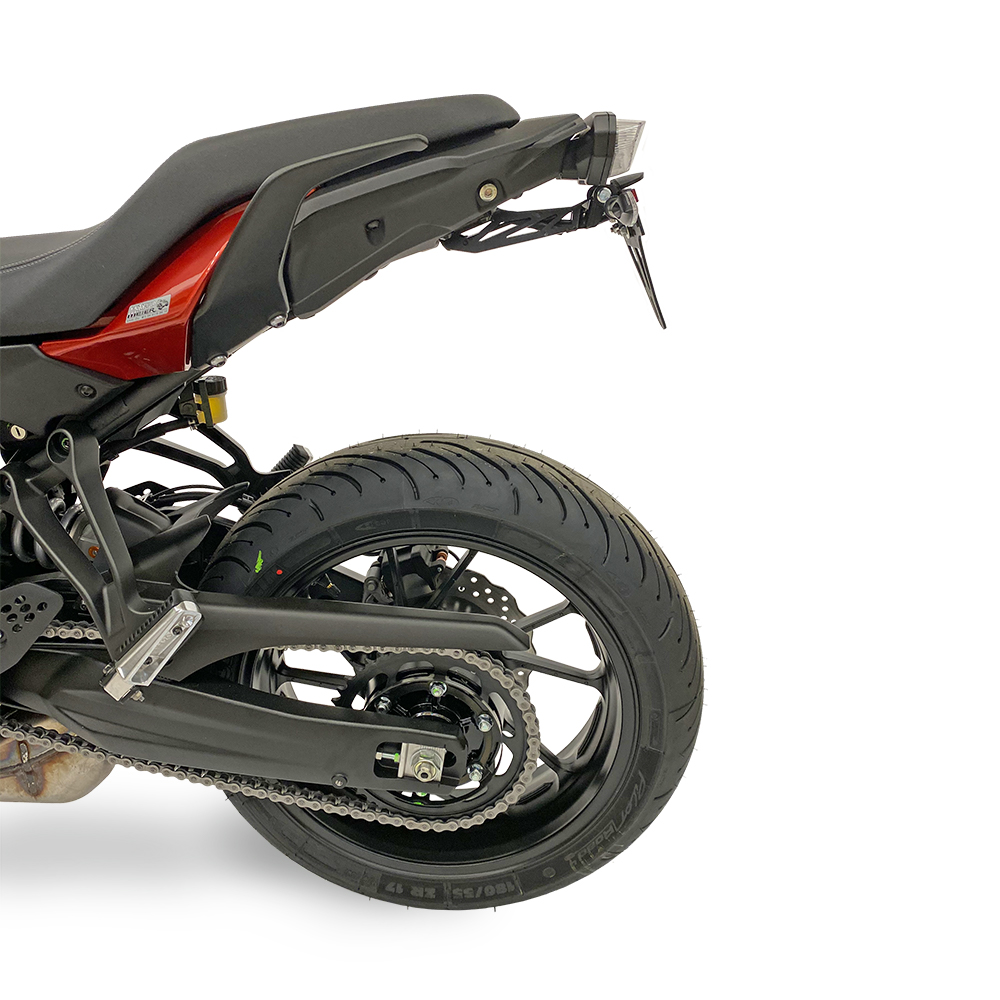 alpha Technik, Soporte de matrícula para Yamaha Tracer 700; TIPO RM30, RM31; Año del modelo 2020-