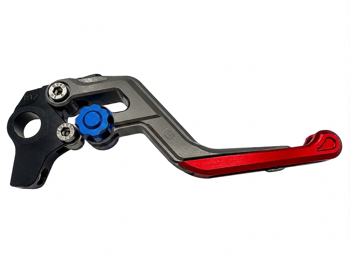 Maneta de Freno LSL ERGONIA R17 Antracita/Azul/Rojo