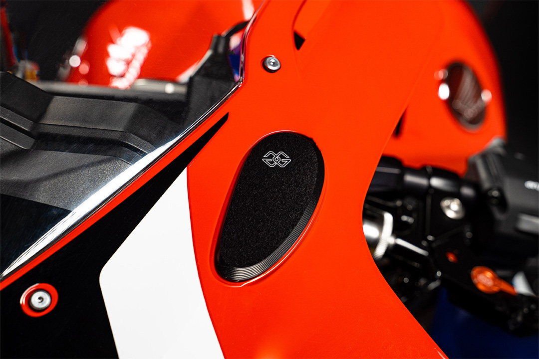 Kit de Tapas de Competición Gilles, negro, para Honda, CBR1000RR-R