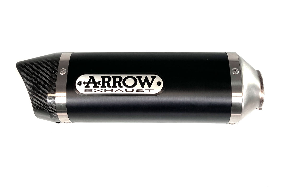 ARROW Escape DARK THUNDER Aluminio negro para Yamaha XJ6 Diversion 2009-2016