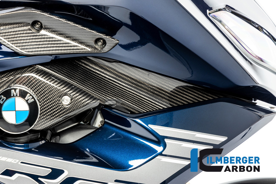 Ilmberger Cubierta de Carbono debajo de la Pieza del Carenado lado derecho, brillante, BMW R1250RS 2019-