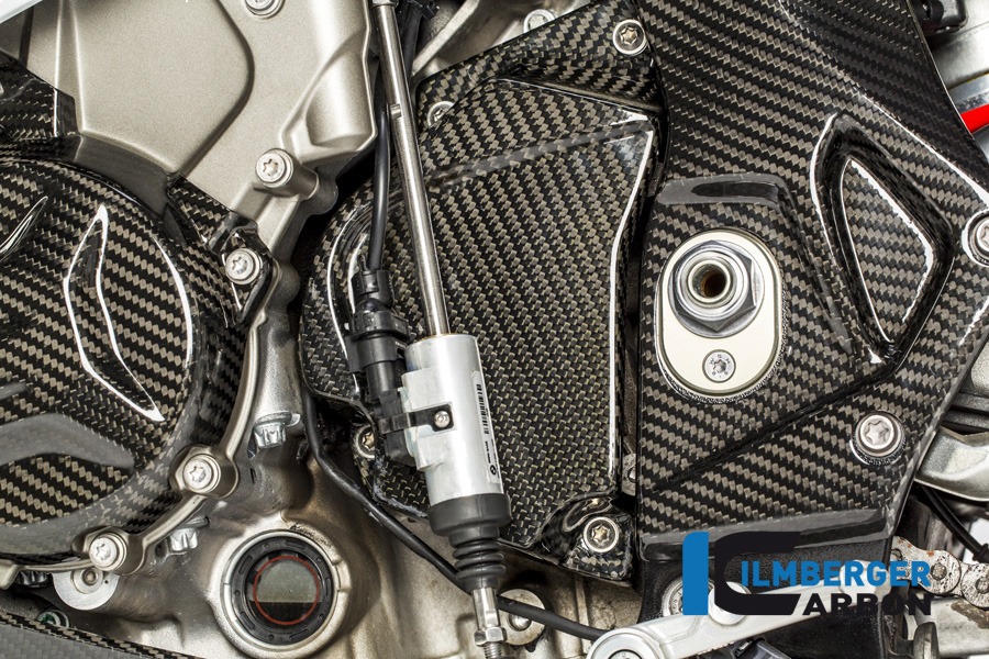 Cubrecadenas de Piñón Ilmberger de Carbono Racing, Carbono