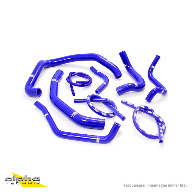 Kit de mangueras de silicona SAMCO SPORT azul para Honda CBR600F Sport año del modelo 1999-2002
