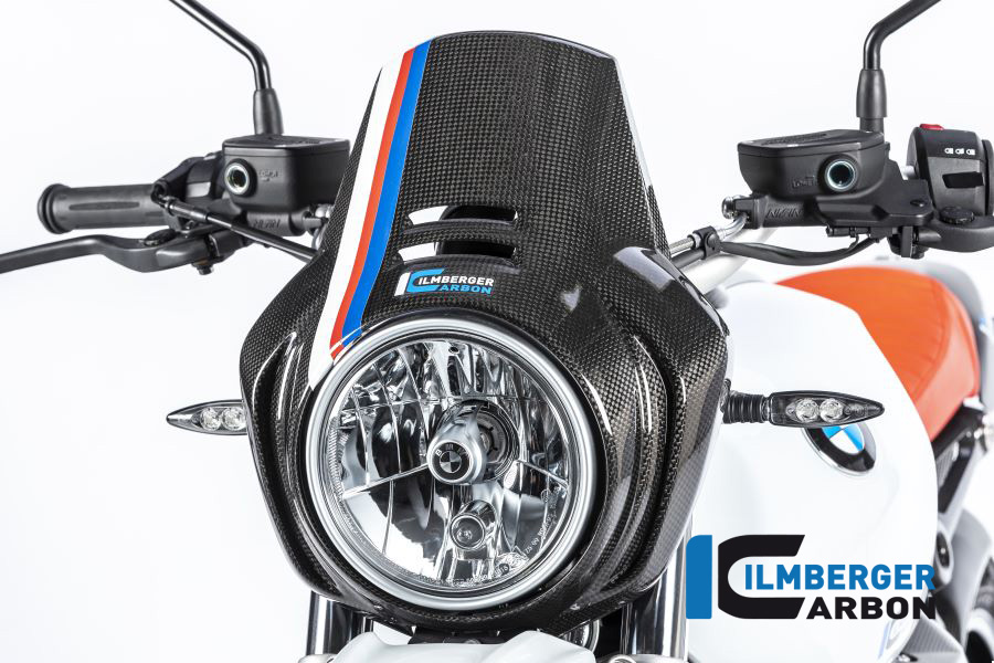 Ilmberger Carbon Carenado faro, brillante, BMW R nineT Urban GS 2016-