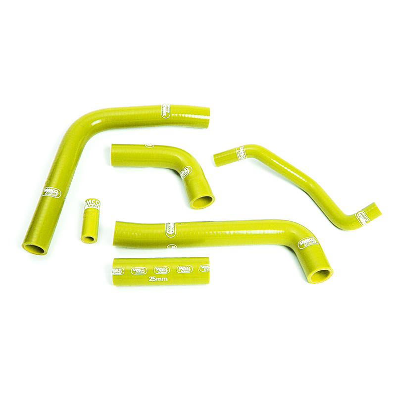 Kit de mangueras de silicona SAMCO SPORT amarillo para Yamaha YZF600R6 año del modelo 1999-2002