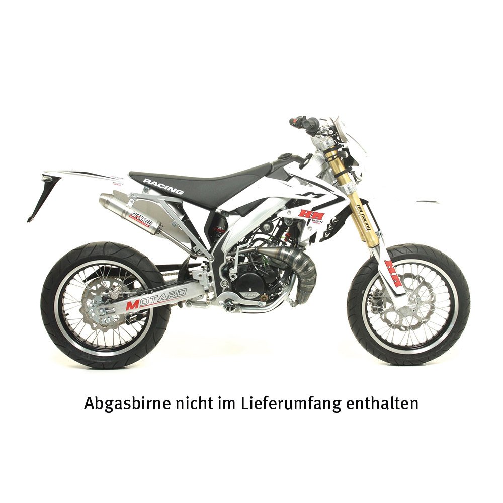 Silenciador GIANNELLI ENDURO 2STROKE para HM CRE50 Baja / Derapage 2003-09