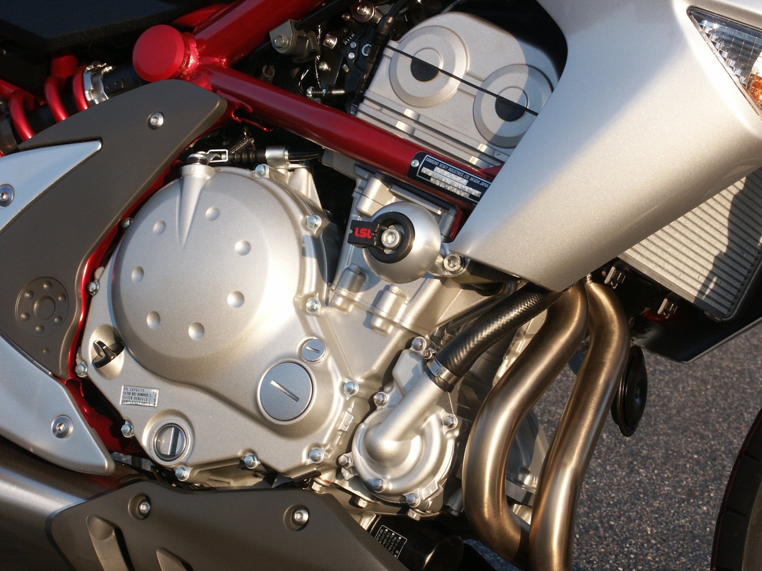 Kit de montaje de protectores anticaída LSL para Kawasaki ER-6n 2006-2008, Versys, 2007-