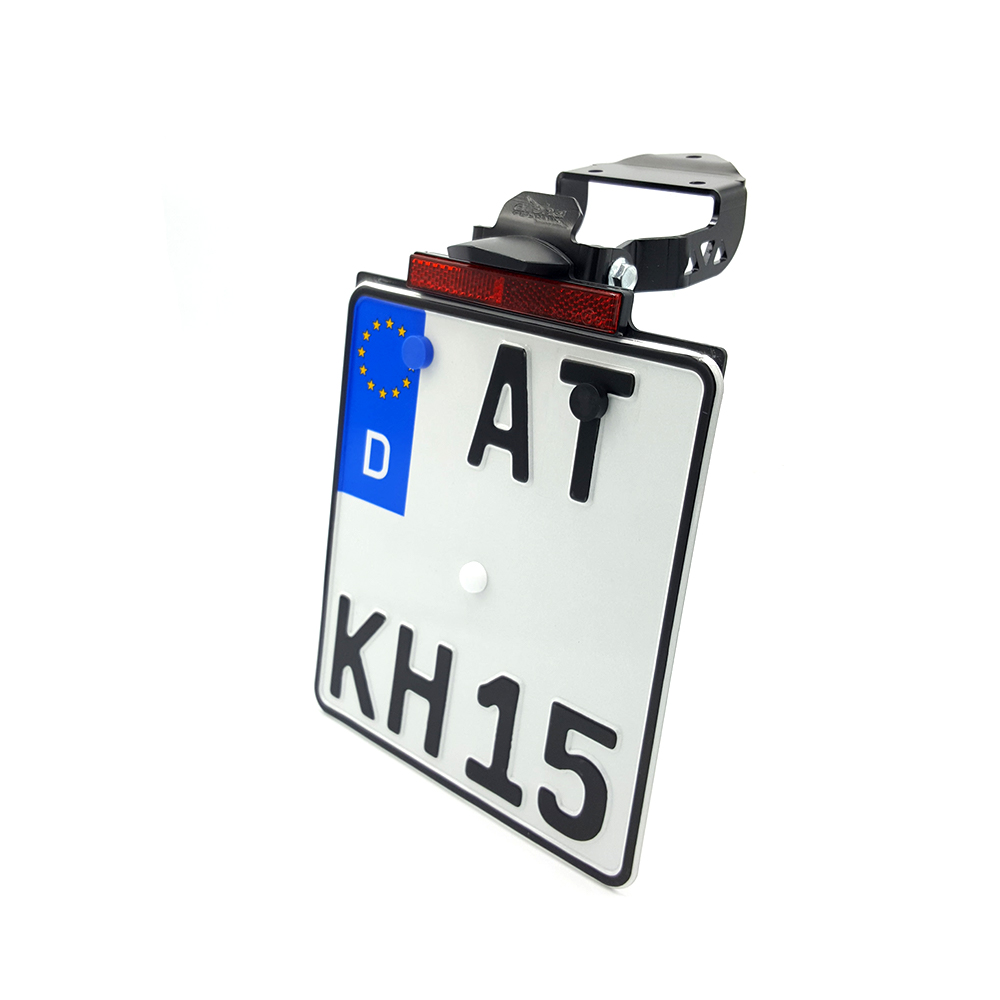 Soporte de matrícula alpha Technik para Yamaha XV950 y XV950R; TIPO VN03/VN07; Año del modelo 2013-