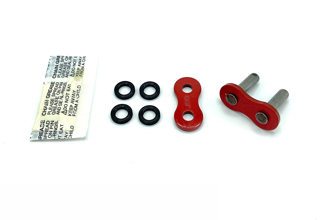 Cierre de remache hueco Enuma EK Chain EK 525 MVXZ2 rojo