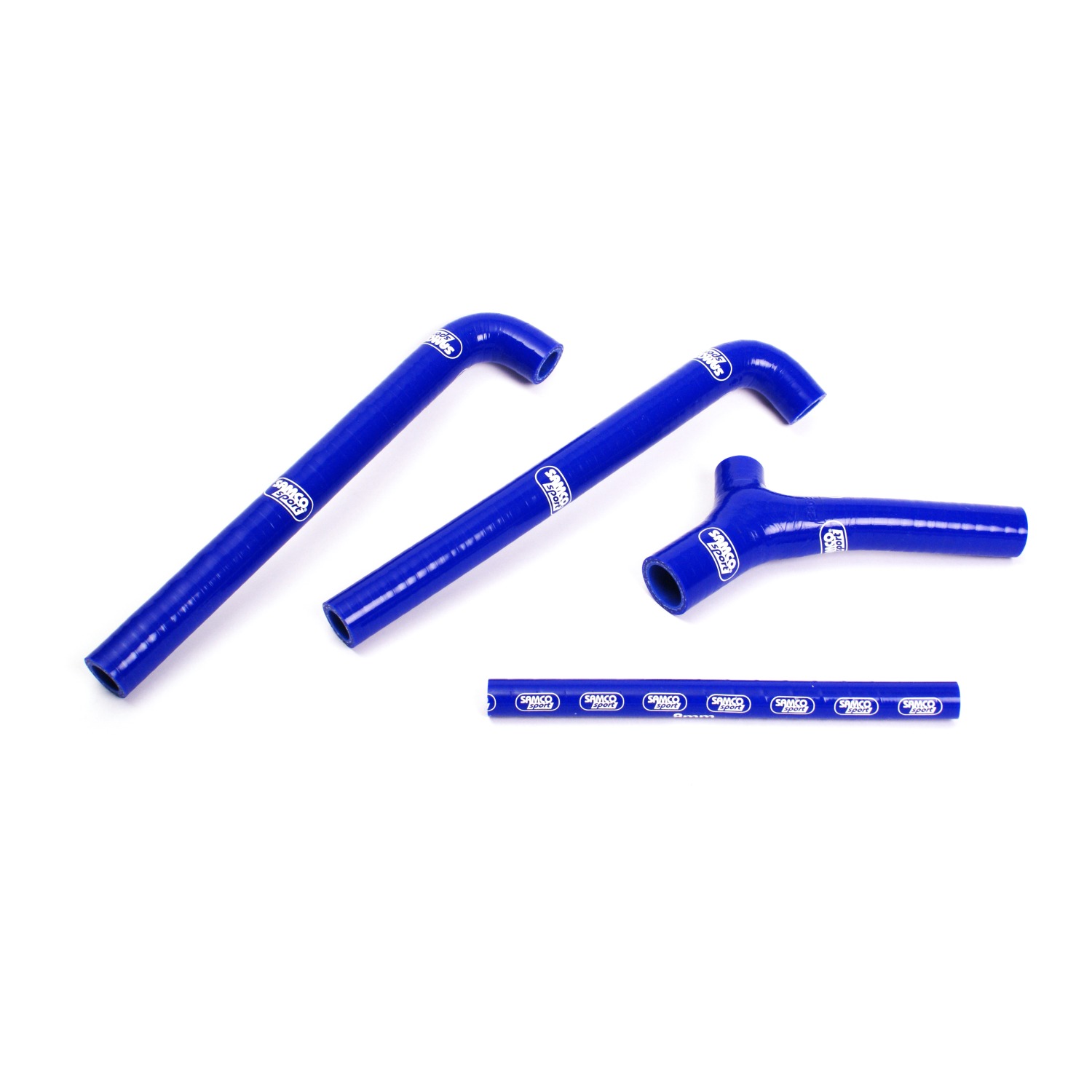 Kit de mangueras de silicona SAMCO SPORT azul para TM Racing 250F 450F año 2009