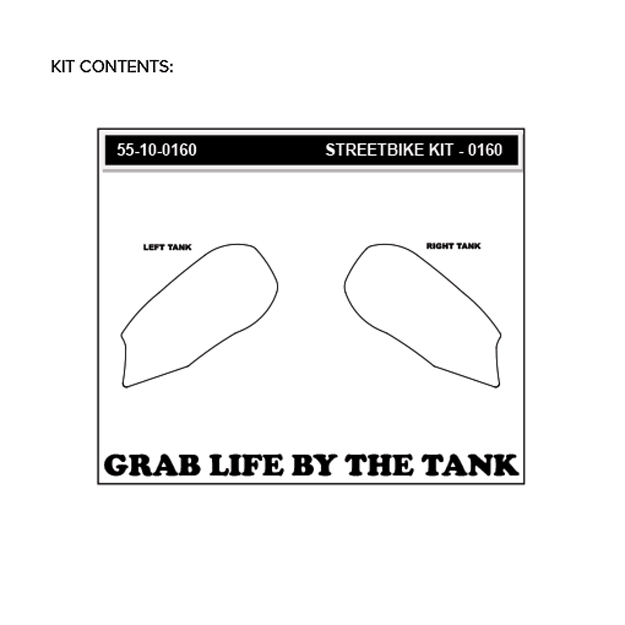 Stompgrip transparente, Volcano, para Honda CB1000R, 2018-2025