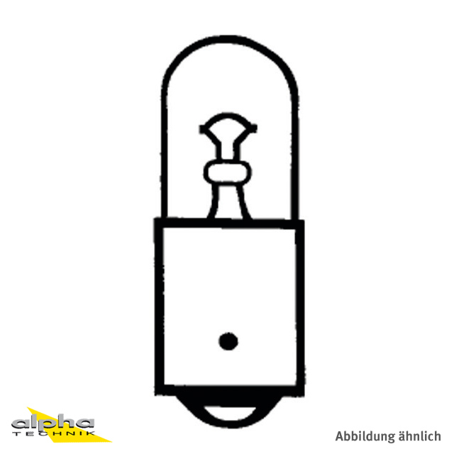 BOMBILLA T4W, 12V 4W, bolalbirnchen