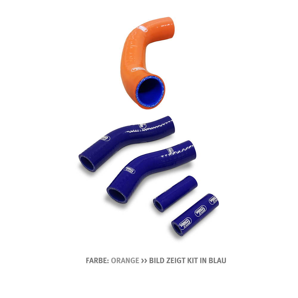 Kit de mangueras de silicona SAMCO SPORT naranja para BMW F800R años 2009-2018