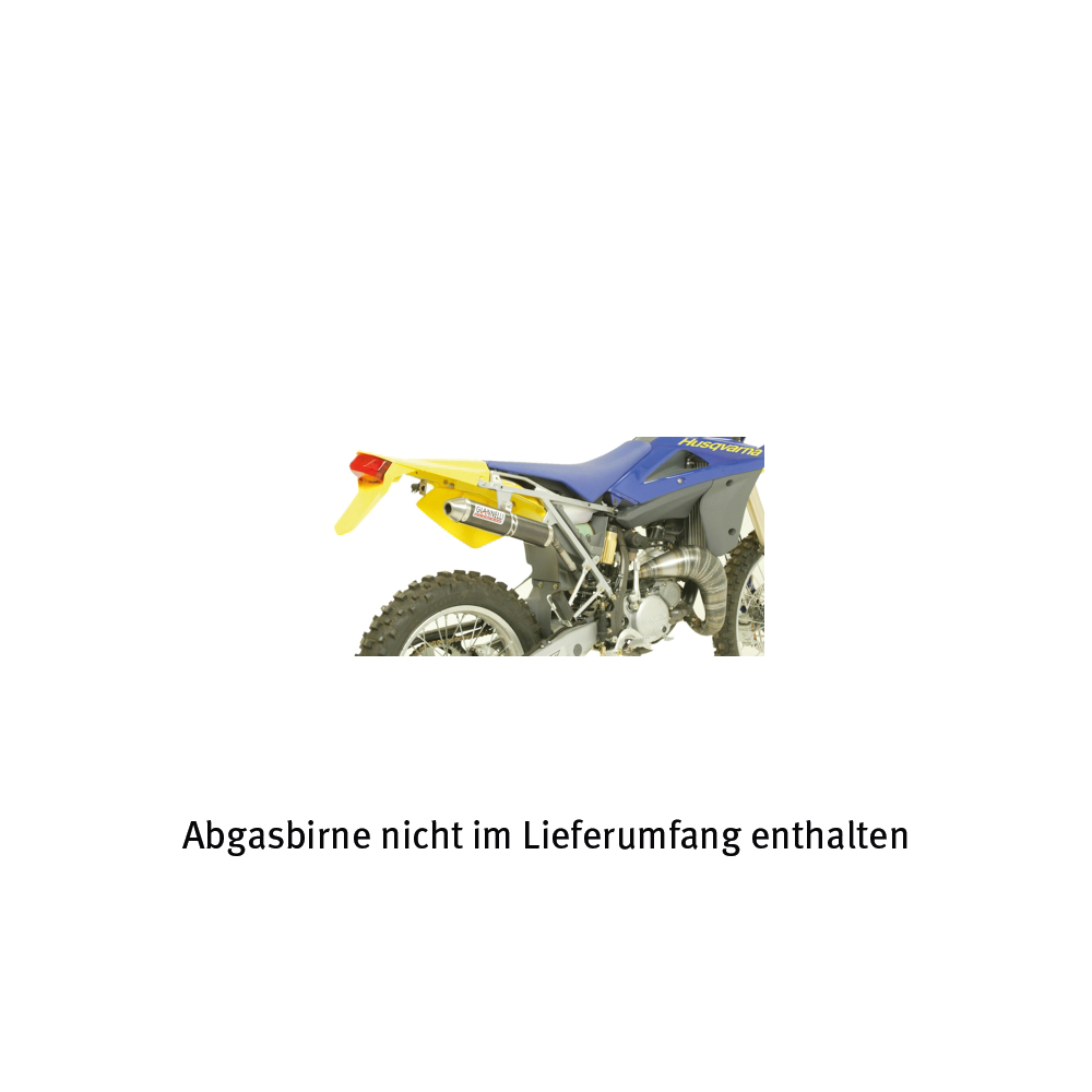 Silenciador GIANNELLI ENDURO 2STROKE para Husqvarna WRE125 / SM125 2005-08
