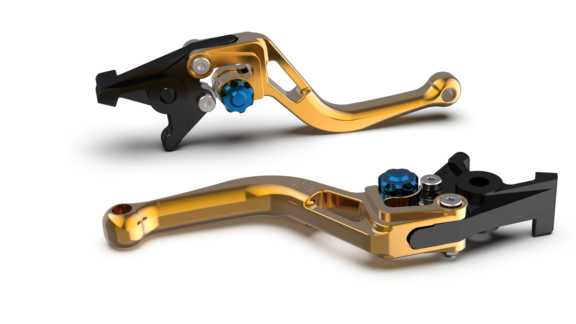 LSL maneta del embrague BOW L83R, corto, oro/azul
