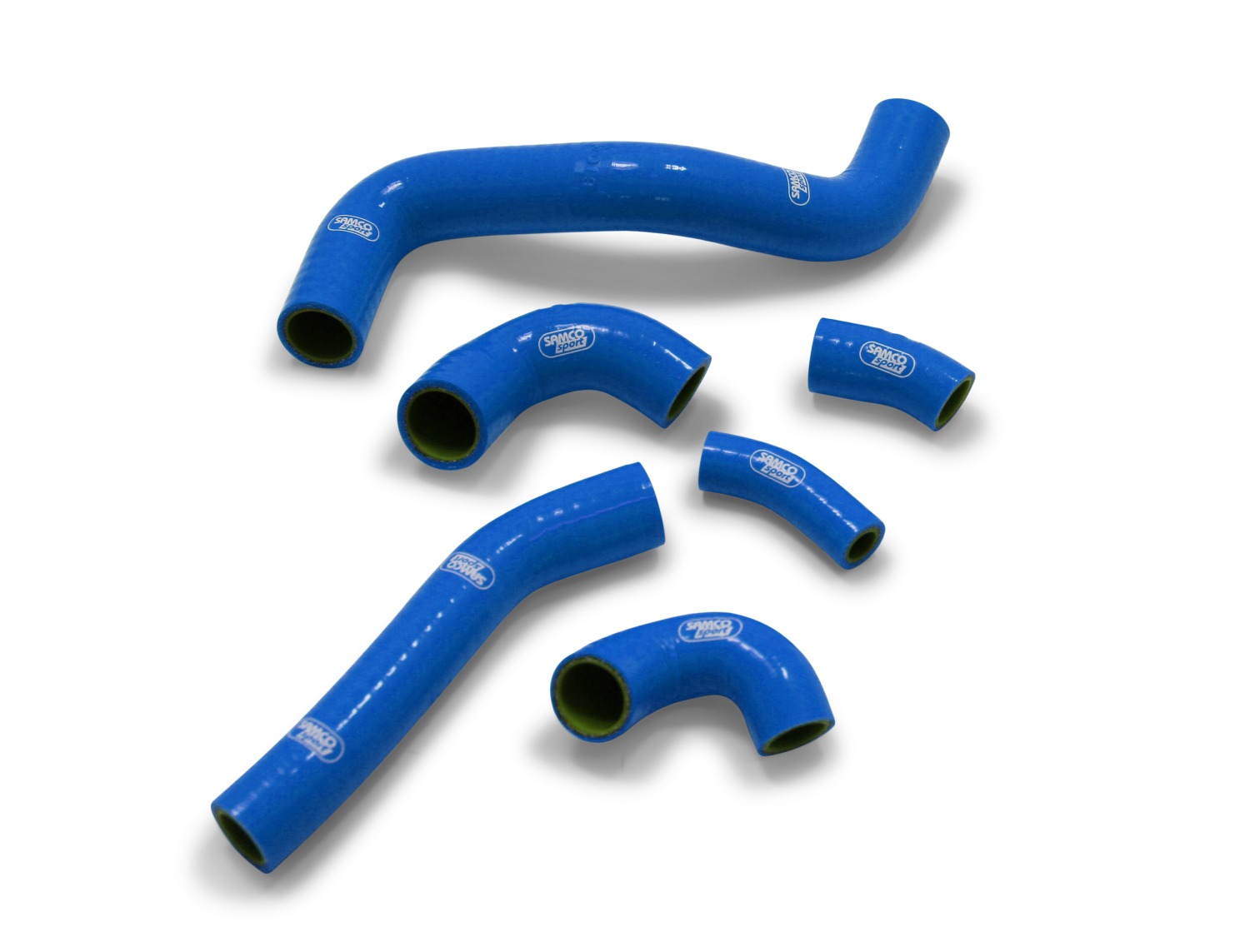Kit de Mangueras de Silicona SAMCO SPORT Diseño OEM Azul para KTM 250 EXC-F Six Days Gas Gas EC250F Husqvarna FE250 Año del Modelo 2020-2023