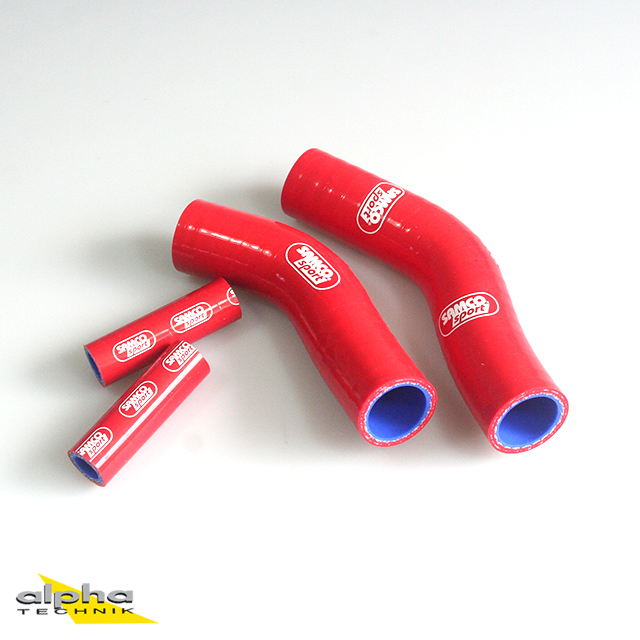 Kit de mangueras de silicona SAMCO SPORT rojo para BMW F800R modelo 2009-2018