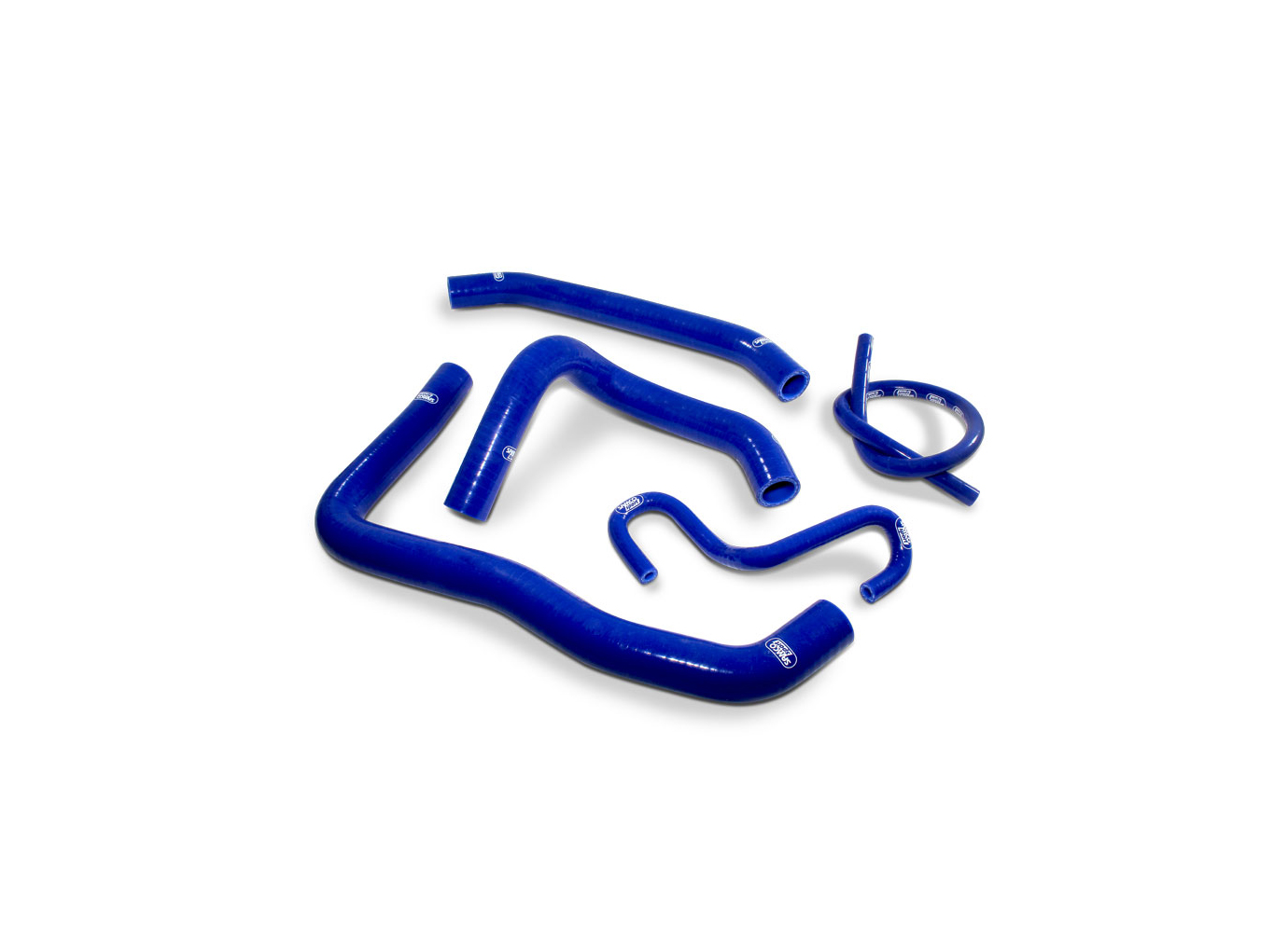 Kit de mangueras de silicona SAMCO SPORT azul para Kawasaki ZX4 R/RR año del modelo 2024-