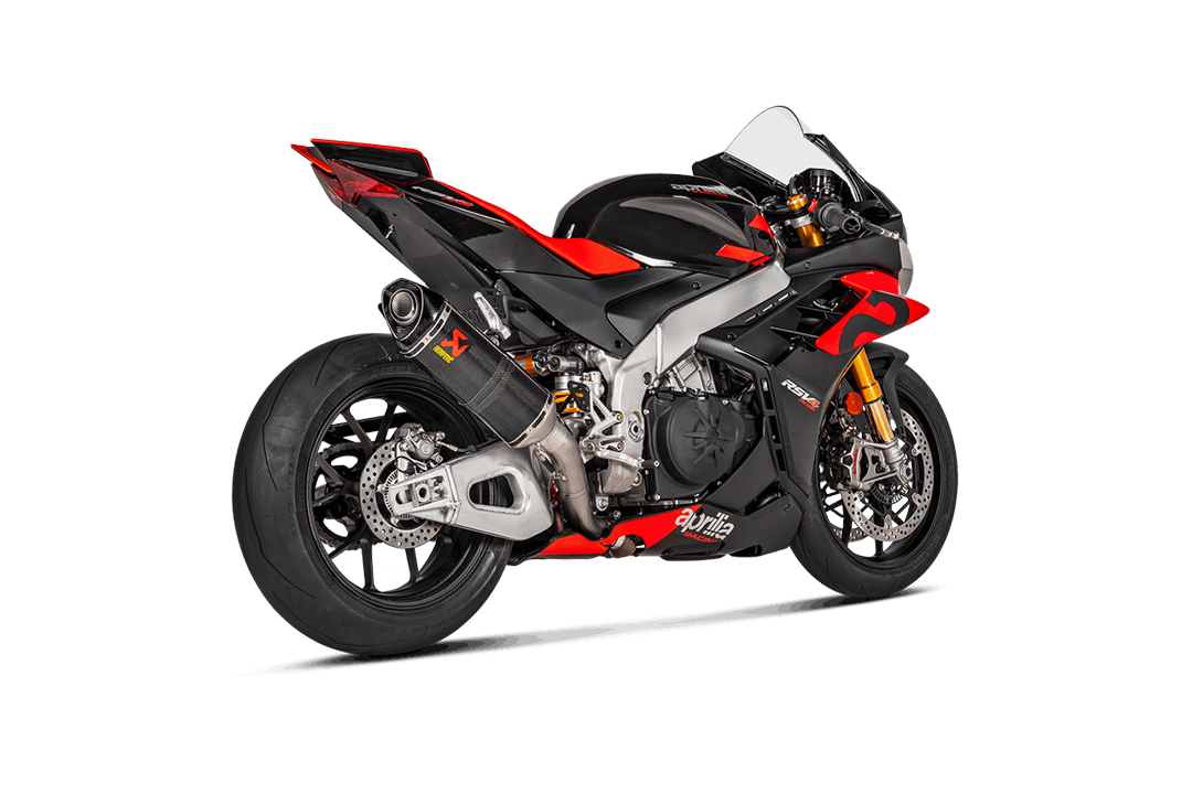 Escape Akrapovic Slip-On Line (Carbono) para Aprilia RSV4 y Tuono V4 a partir del año modelo 2021-