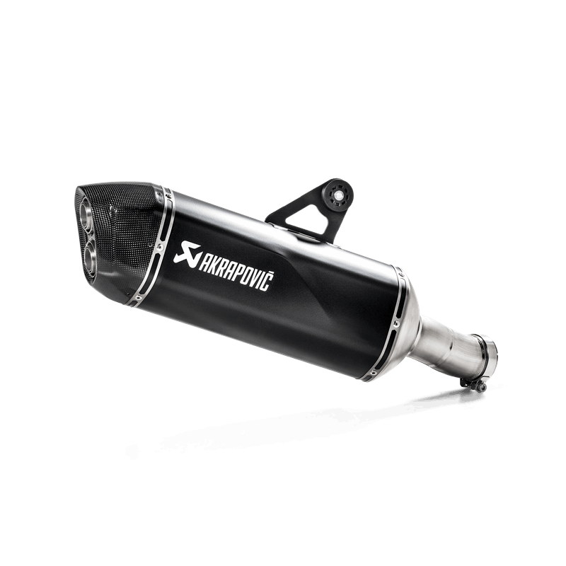 Akrapovic Slip-On Line (Titanio) Escape negro para BMW R 1250 GS y R1250GS ADVENTURE Año del modelo 2019-2023