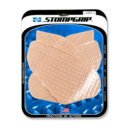 Stompgrip transparente, Volcano, para MV Agusta F4 1000 2006-2018, F4 1000 R 2012-2015, F4 1000 RC 2015-2018, F4 1000 RR 2012-2018