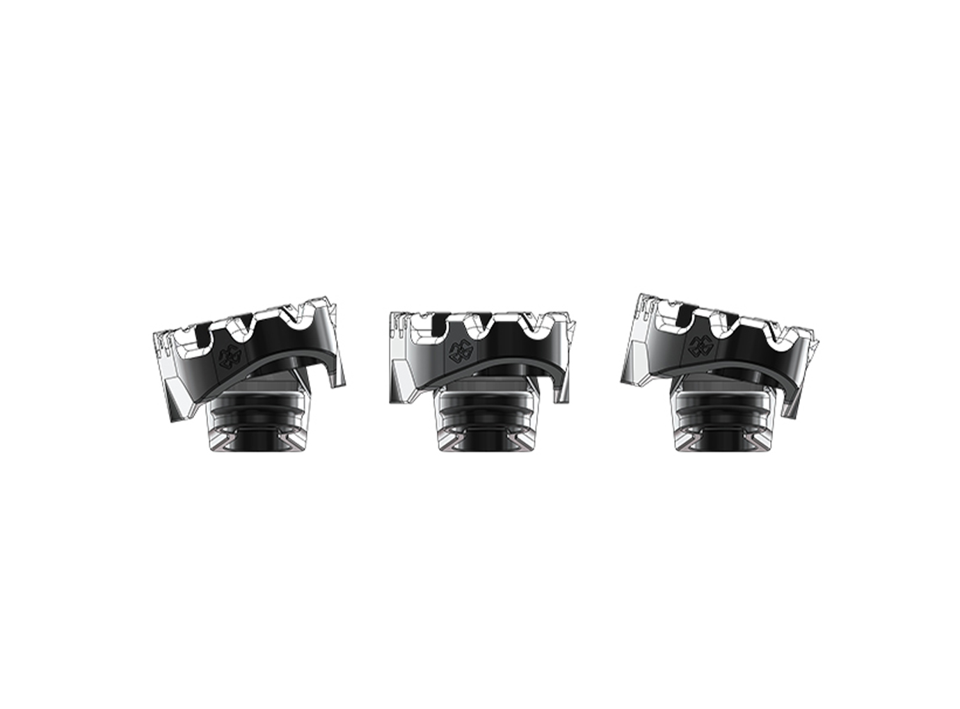 Estriberas Gilles TECH-X Enduro reposapiés en negro, para Triumph Tiger 900 GT, 1200 GT a partir de 2022-