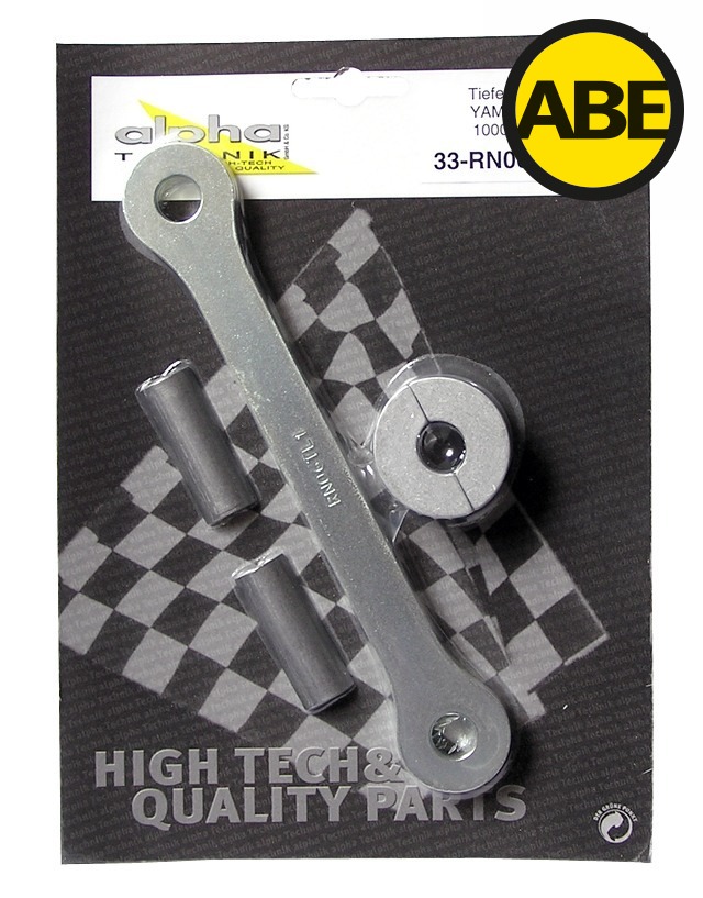 alpha Technik Kit de descenso 38mm para Yamaha FZS1000 Fazer; Tipo RN06; Año del modelo 2001-