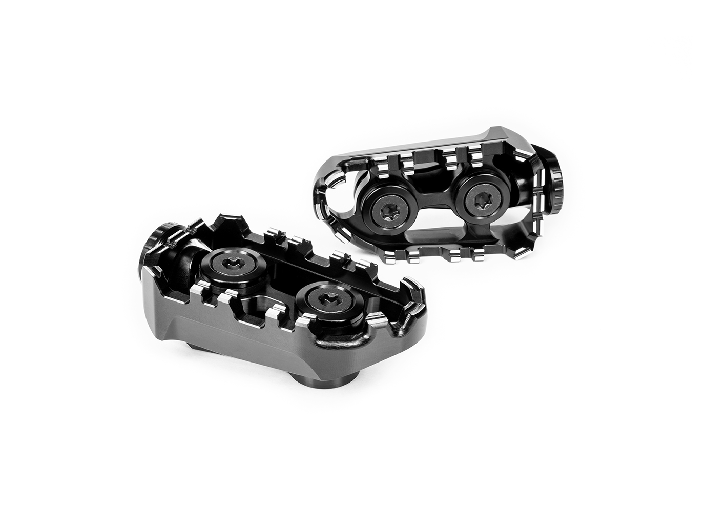 Gilles TECH-X Enduro reposapiésen con ABE para Ducati Multistrada V2(S) 2021-/ Desert X 2022-/ Multistrada 1200 V4 (S) 2021-
