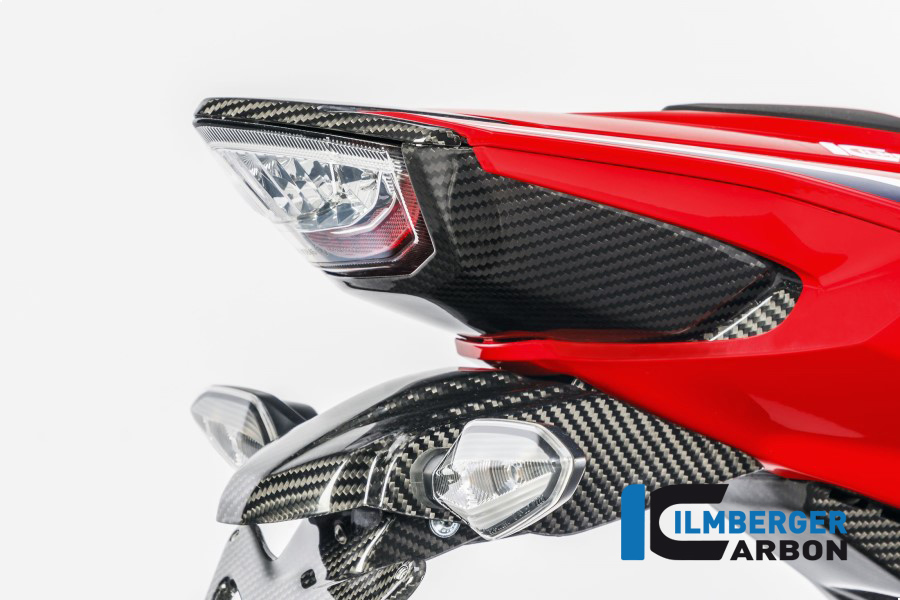 Carenado Inferior Ilmberger Carbon luz trasera de Carbono