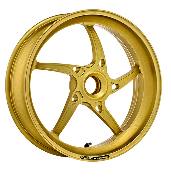 OZ Gass RS-A Aluminio oro mate trasero para Ducati Panigale V4(S), 2025