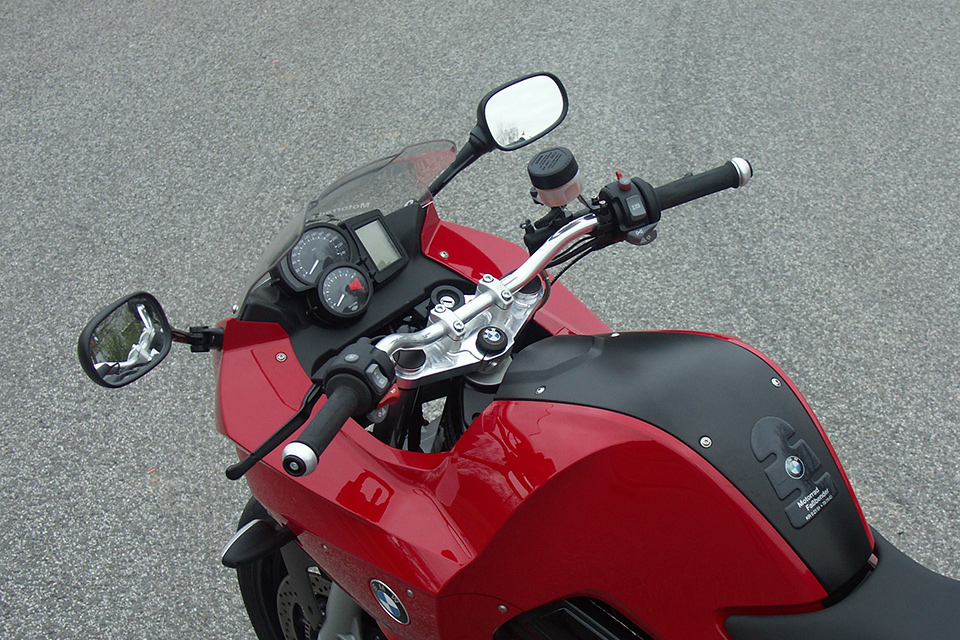 Kit Superbike LSL con informe técnico de piezas para BMW F800S, Tipo E8ST, 2006-2010, plata, (Tipo G)