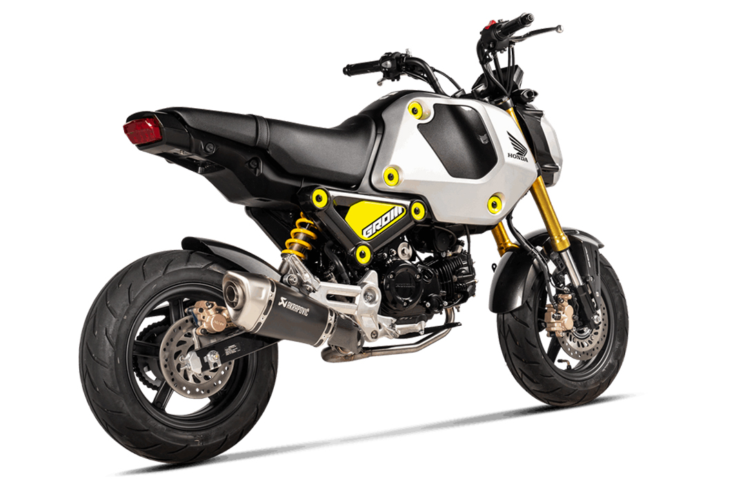 Akrapovic protecion térmilprotector térmico de Carbono para Honda MSX 125 GROM a partir del año de modelo 2021-2025