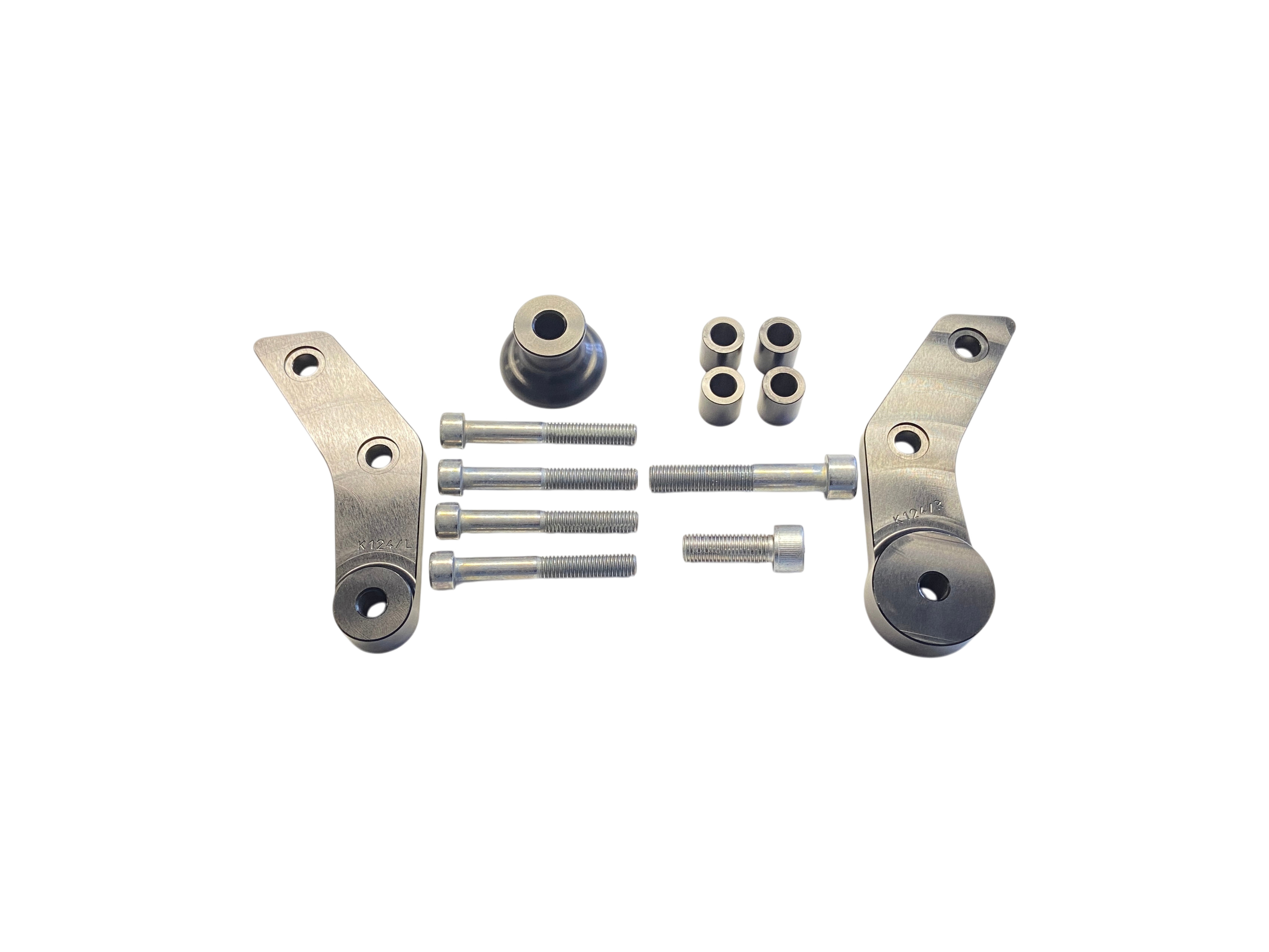 Kit de montaje de protectores anticaída LSL para Kawasaki Z800 ABS, 2013 -, negro