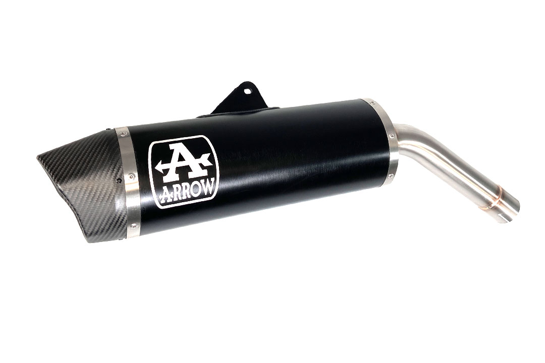 ARROW Escape MAXI RACE TECH para BMW F850GS 2018-, Aluminio, negro